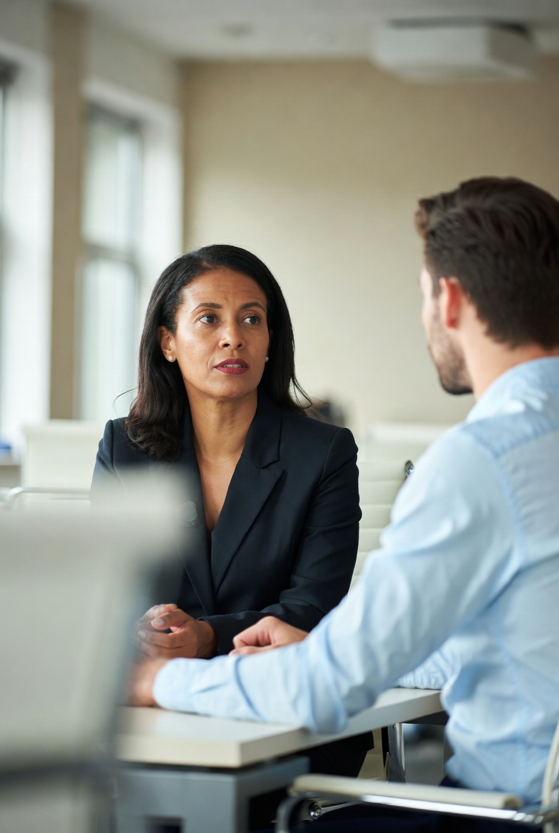 One-on-one workplace consultation